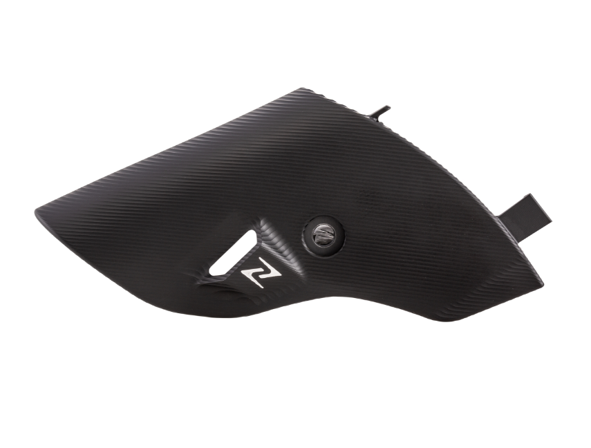 Vorkkuip ZELIONI voor Vespa Primavera/Sprint/Elettrica 50-150ccm, zwart geanodiseerd