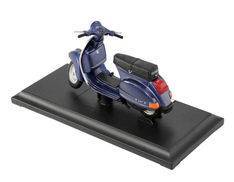 Model Vespa P150X (1978), blauw