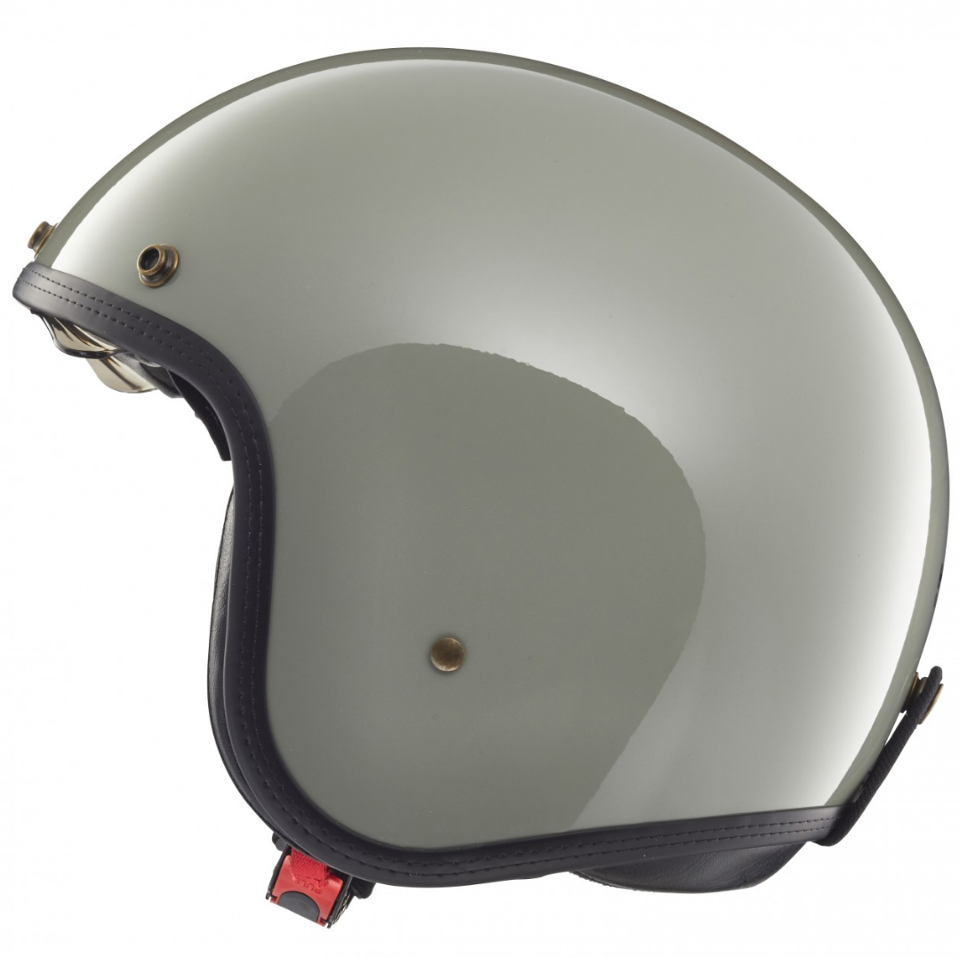 Helmo Milano Jet Helm, Audace, grijs