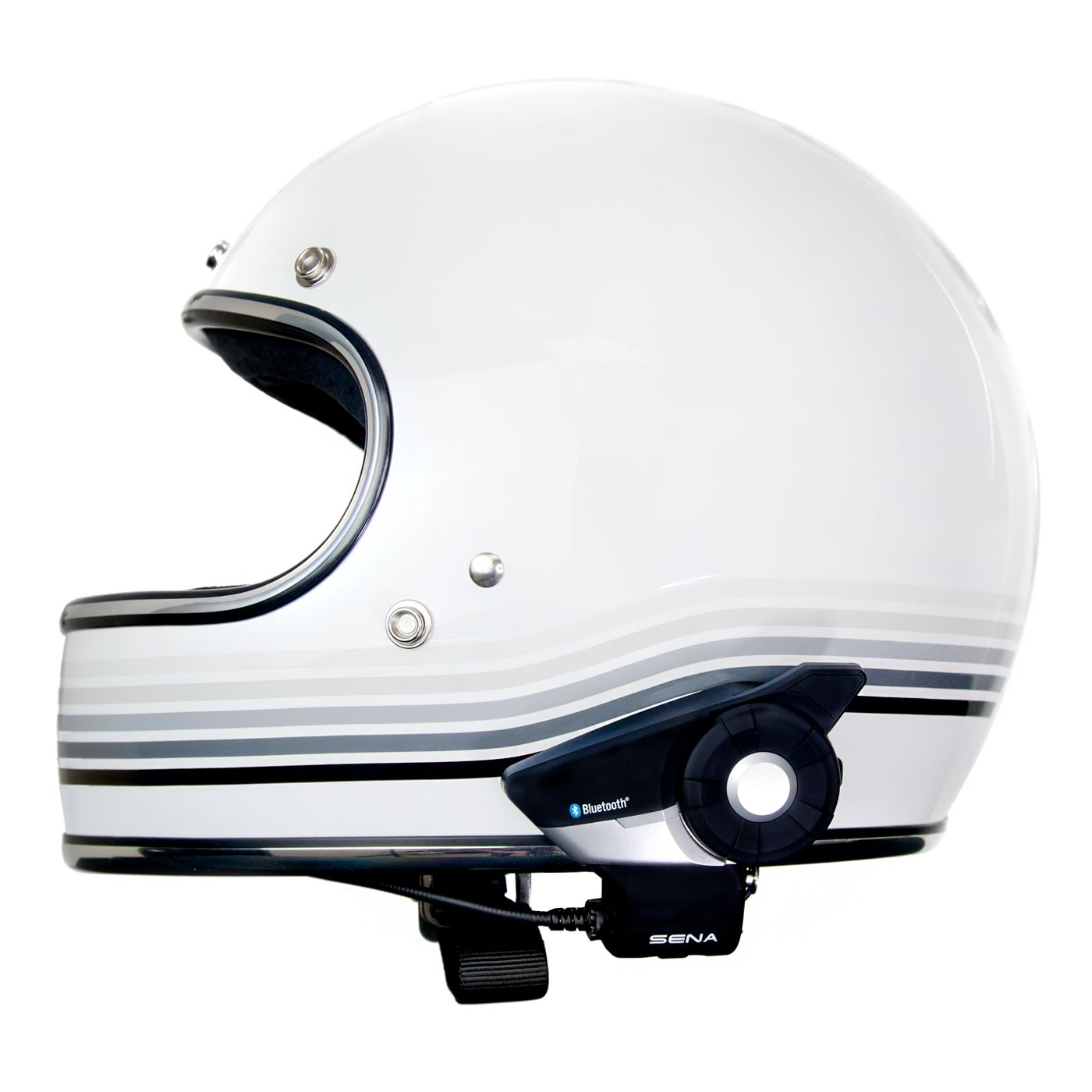 SENA 20S Evo dubbelset incl. HD-luidspreker- Bluetooth-communicatiesysteem voor motorfietsen-