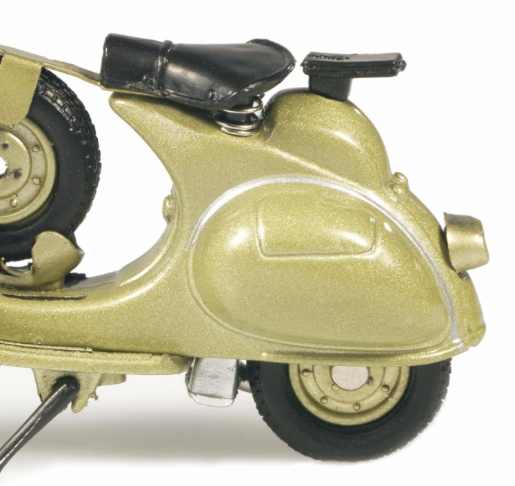Model Vespa 125 6 Giorni (1952), brons