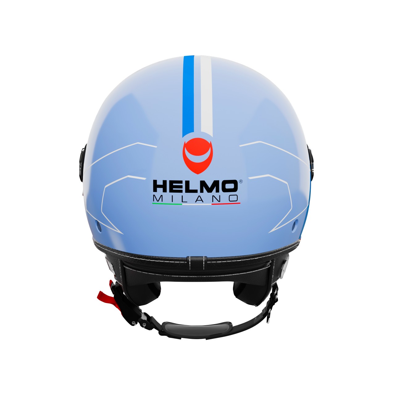Helmo Milano Demi Jet Eos blauw glanzend
