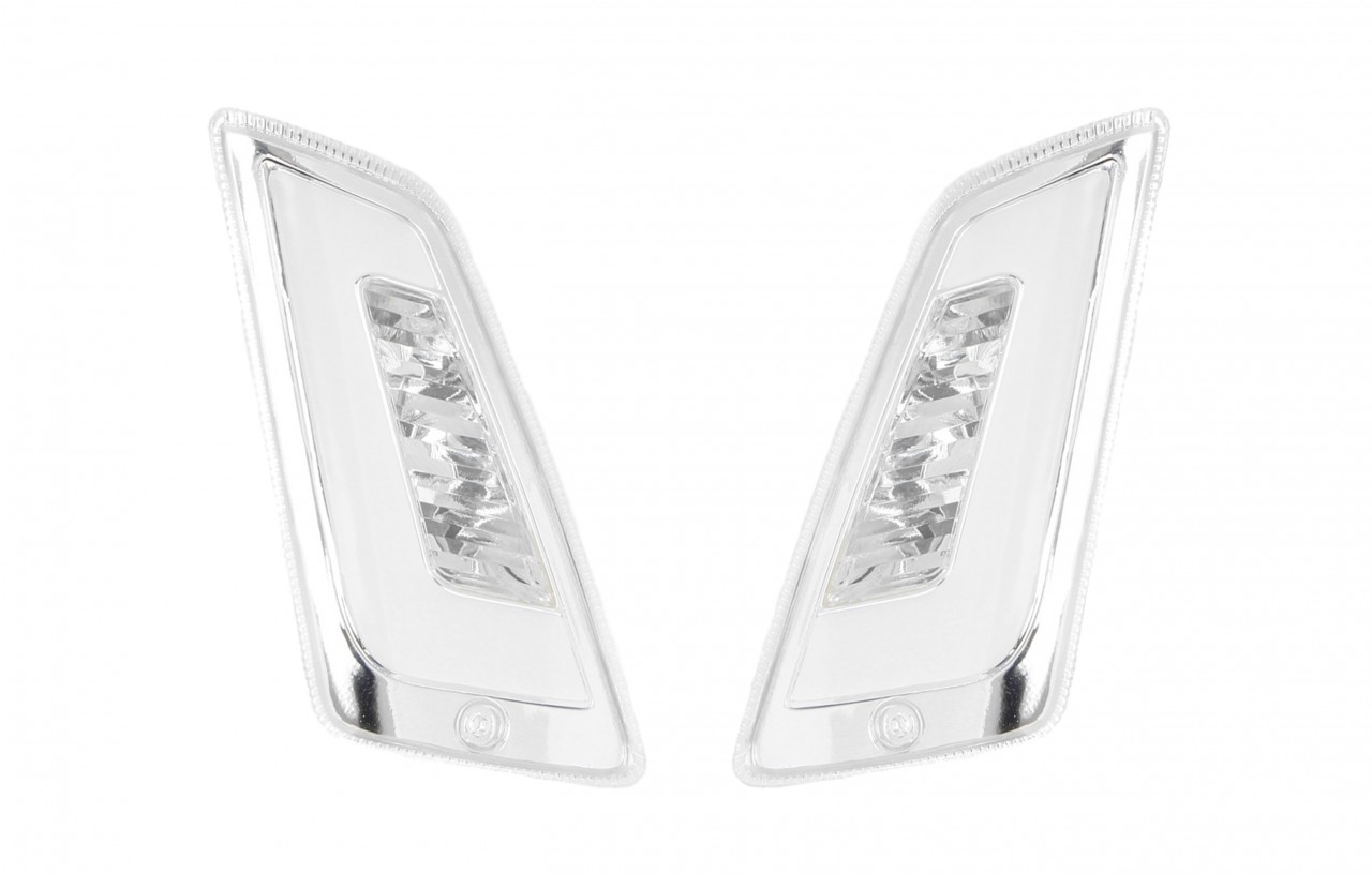 LED-knipperlichtenset voorzijde, helder voor Vespa GT, GTL, GTV, GTS 125-300