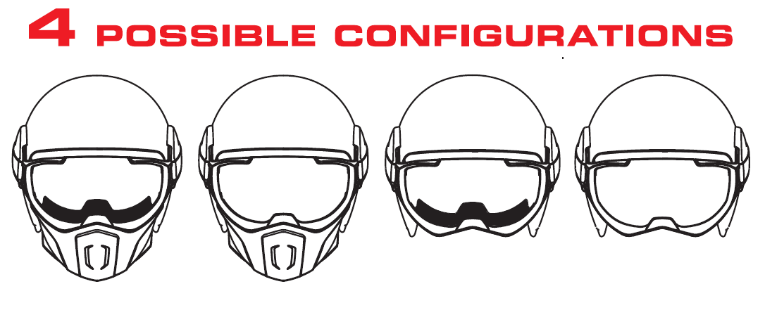 Caberg helm Ghost, mat groen