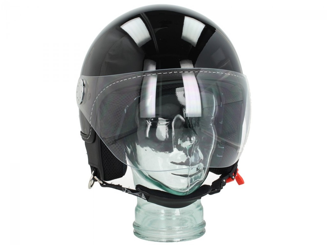 Vespa Jet Helm Vizier 3.0 zwart