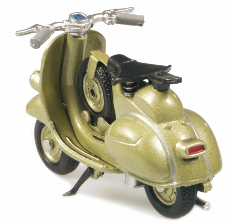 Model Vespa 125 6 Giorni (1952), brons