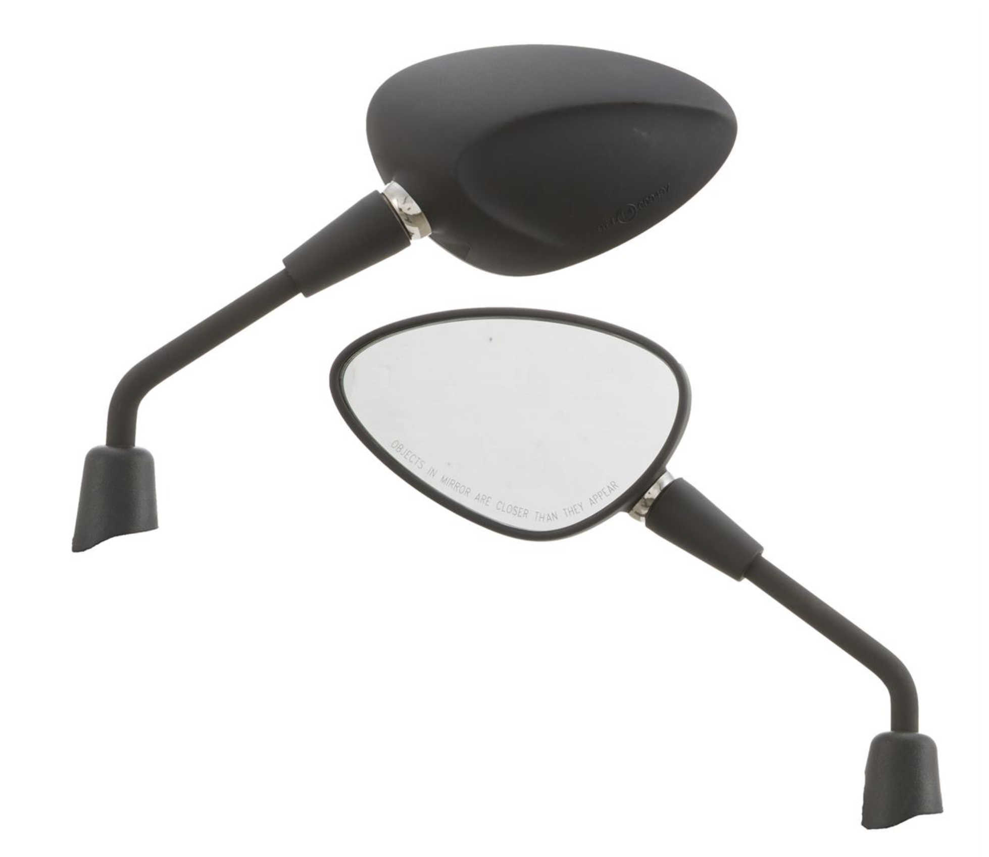 Spiegel Shorty zwart mat rechts en links voor Vespa Sprint 50-150ccm 2T/4T