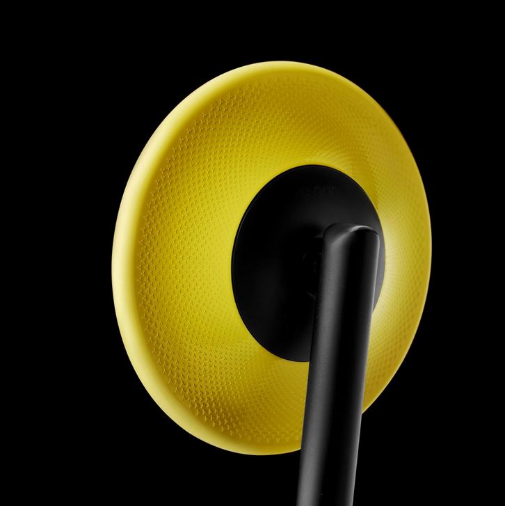 Stuurspiegel RIZOMA E-POP links of rechts voor Vespa, zwart/geel