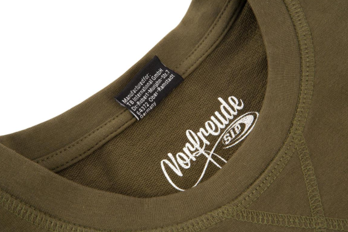 Sweatshirt "Life is better on a Rally", heren olijfgroen