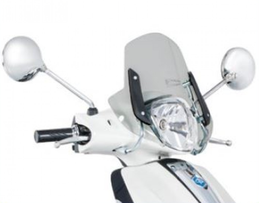 Sport voorruit compleet, getint voor Liberty Original Piaggio