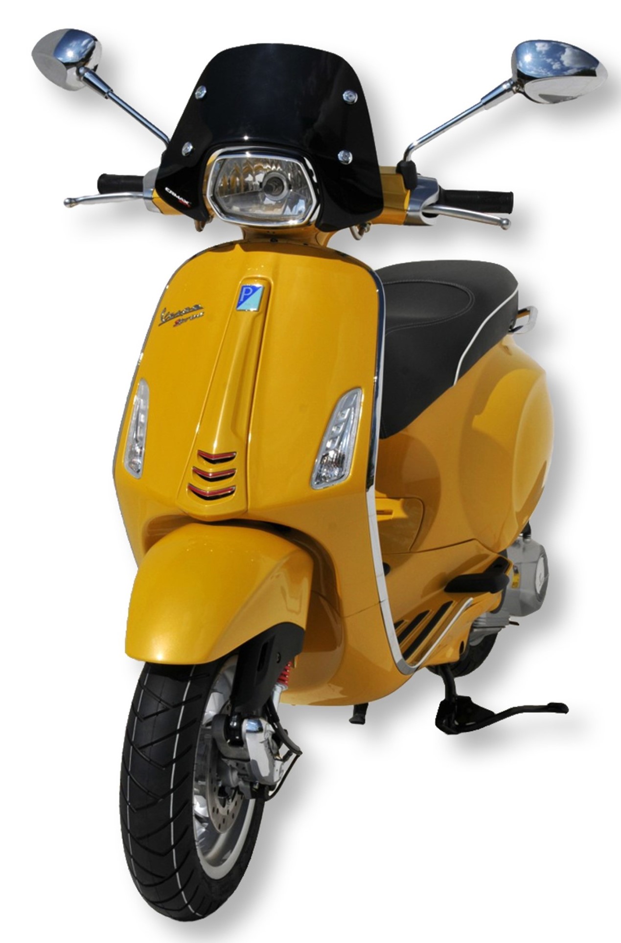 Windscherm ERMAX Piccolo H 300 mm voor Vespa Sprint 50-150cc 2T/4T, helder