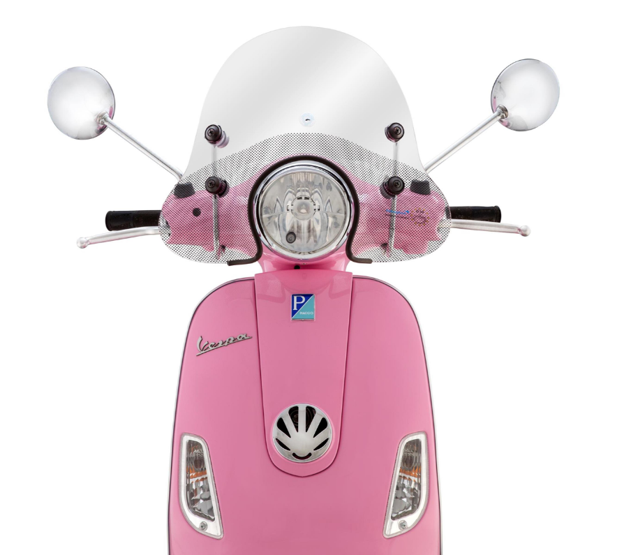 Vliegengaas CUPPINI voor Vespa LX 50-150cc, helder