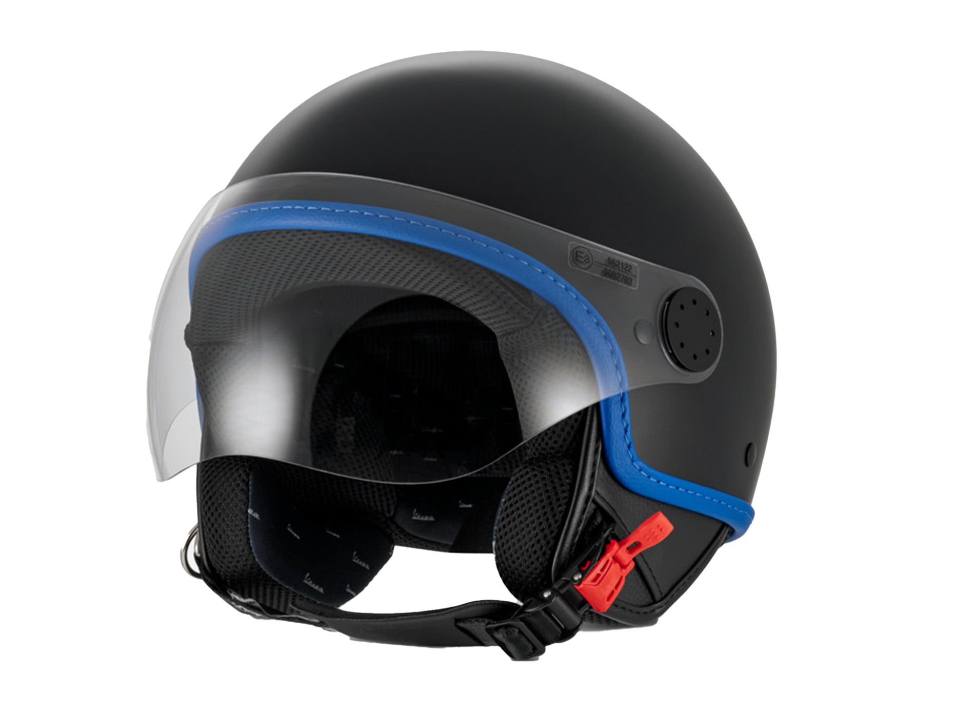 Vespa jethelm Vizier 4.0 DEC Blade zwart mat