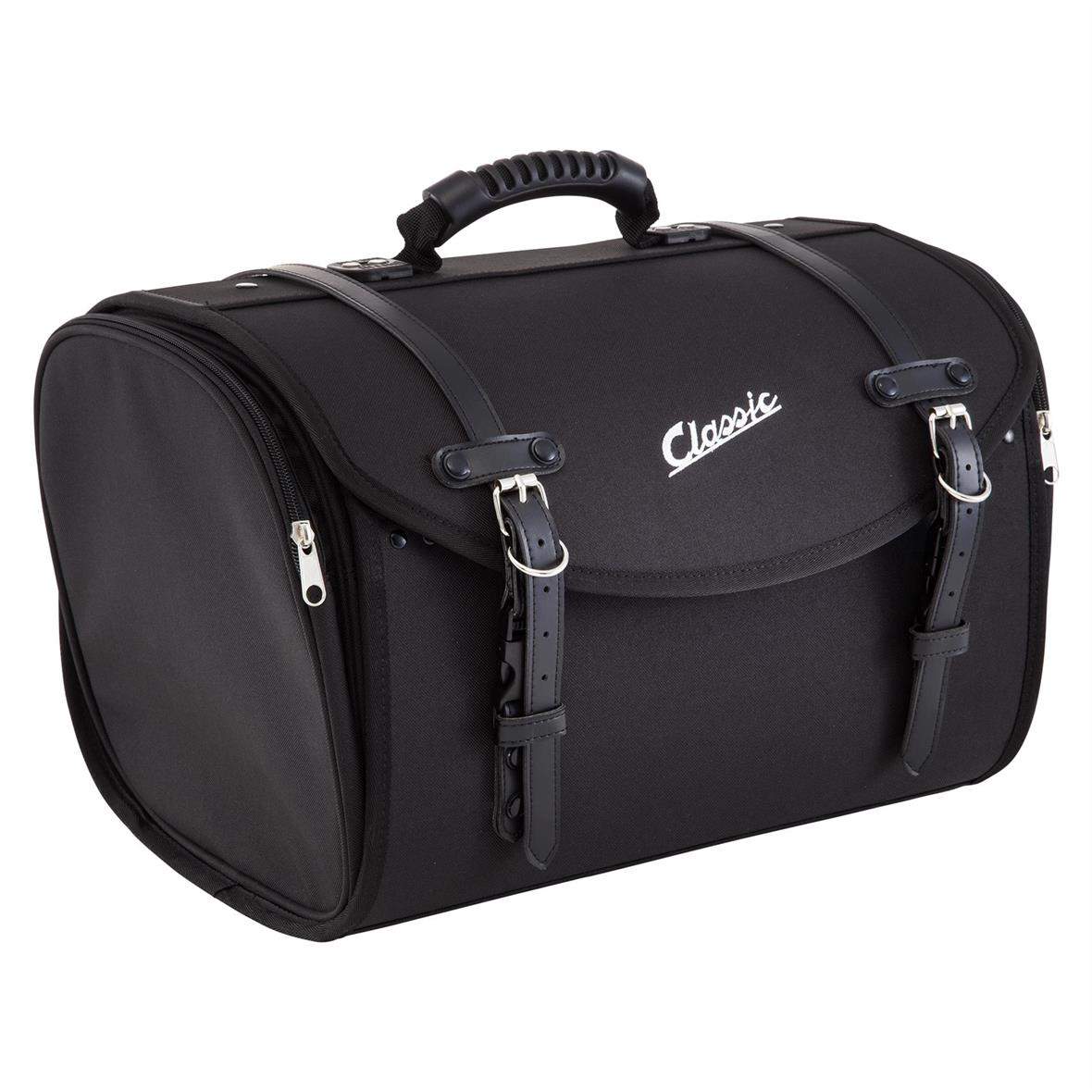 Classic" grote tas voor Vespa - zwart, nylon