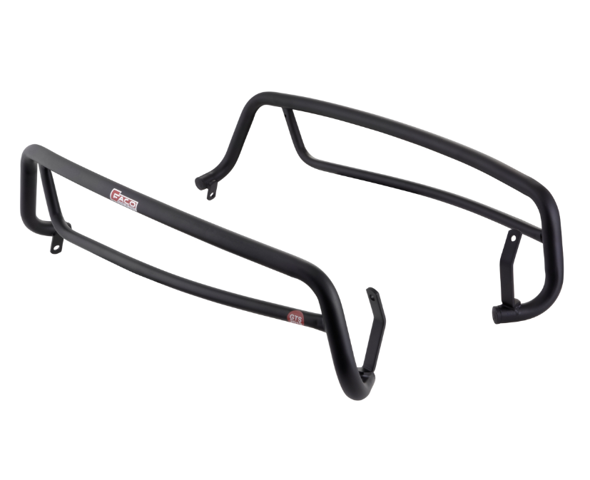 Zijafdekking crashbar achteraan voor Vespa GTS 300cc HPE ('19-), mat zwart