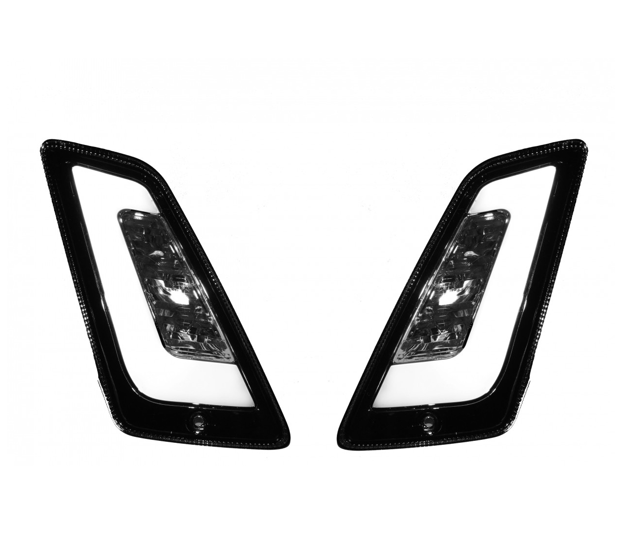 LED-knipperlichtenset voorzijde, getint voor Vespa GT, GTL, GTV, GTS 125-300 (2014-2018)