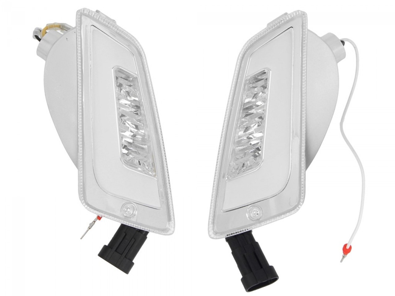 LED-knipperlichtenset voorzijde, helder voor Vespa GT, GTL, GTV, GTS 125-300
