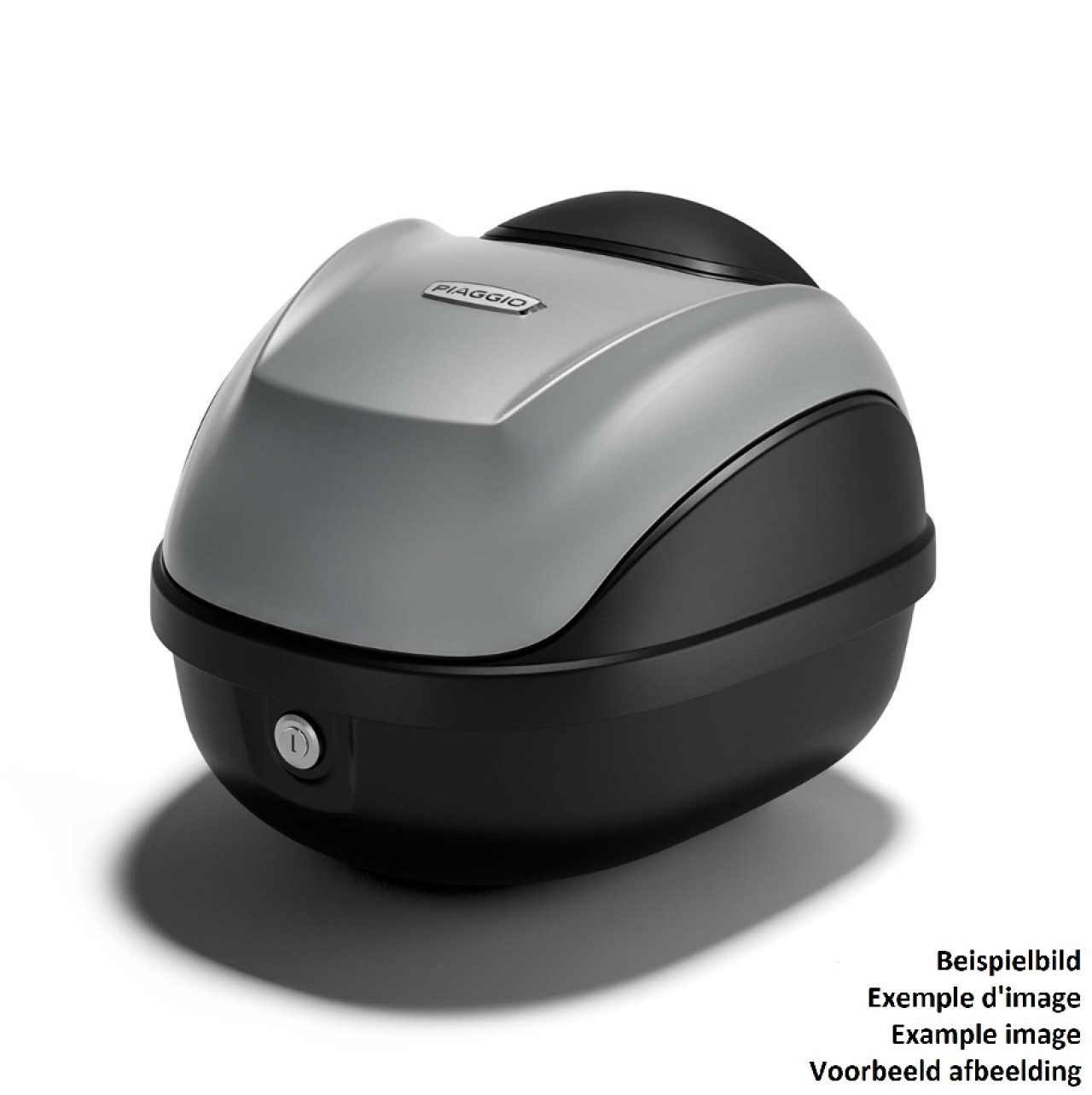 Hoes voor Piaggio Topkoffer 31L - zwart mat 85/C