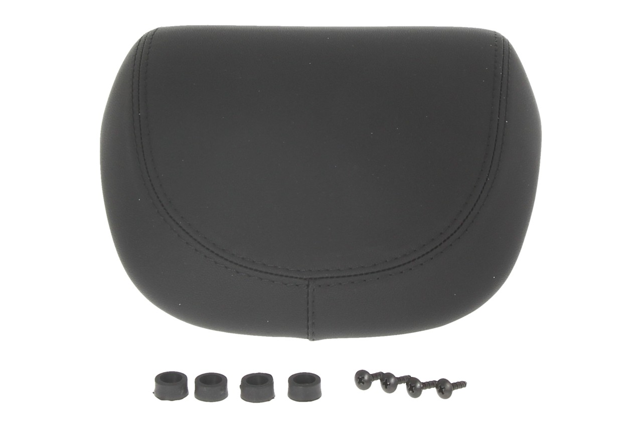 Topcase Kit 32L nero cosmo (98/A), rugkussen zwart voor Vespa Primavera