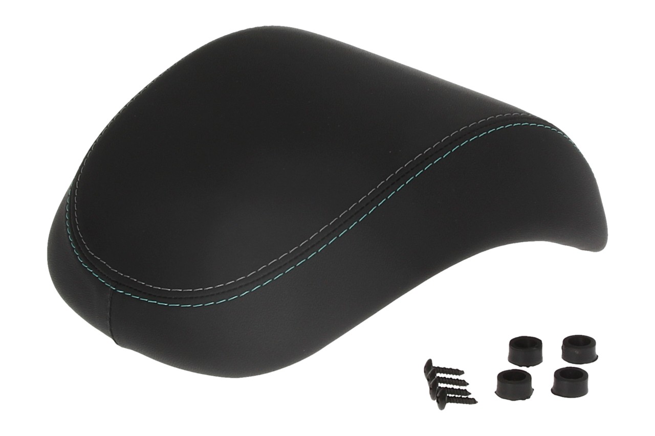 Topcase Kit 32L beige (Q01), rugkussen zwart voor Vespa Primavera