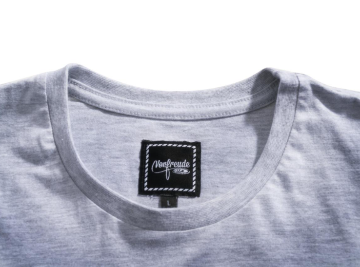 Faro Basso Fender Light Feeling" T-shirt, heren grijs gemêleerd