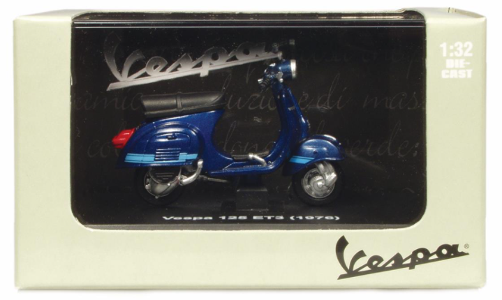 Model Vespa 125 ET3 (1976), blauw