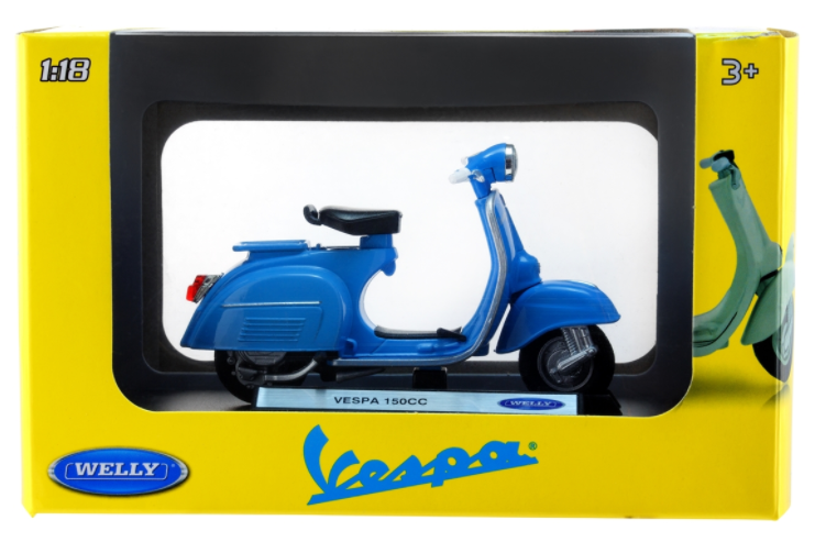 Model Vespa 150 (1970), lichtblauw