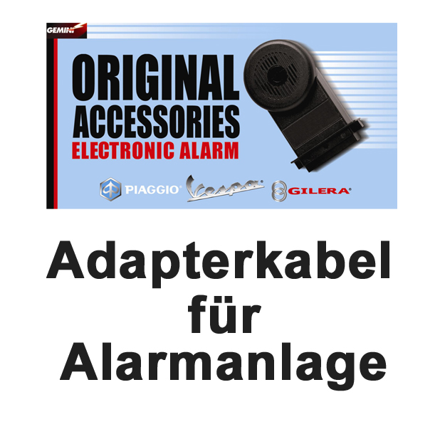 Adapterkabel alarmsysteem E-Lux / E-1 tot 200ccm