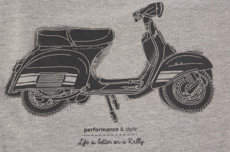 Sweatshirt "Life is better on a Rally", heren grijs