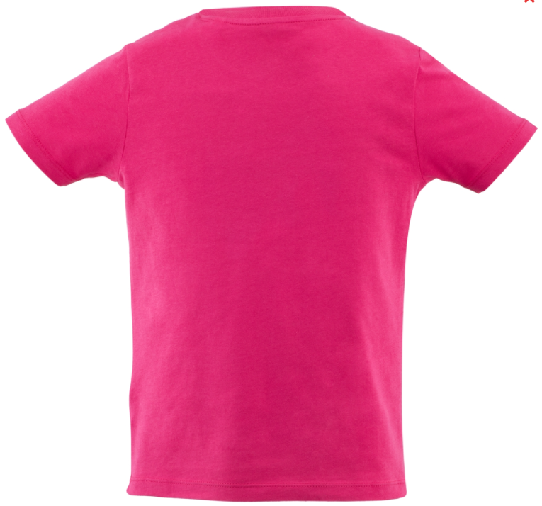 Kinder-T-shirt "Elefantastische reis!", roze