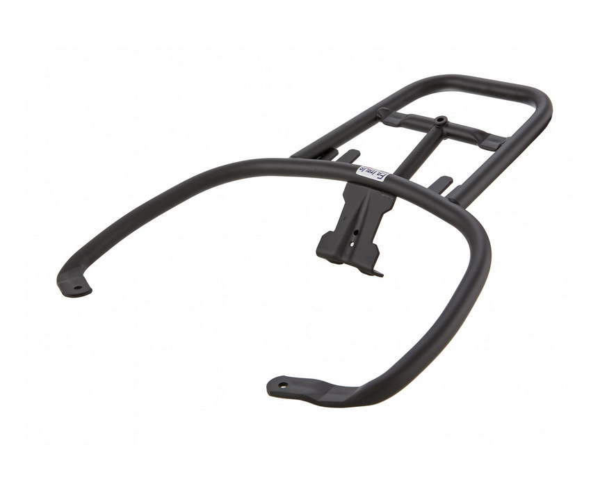Bagagerek achteraan voor Vespa Primavera /Sprint /Elettrica 50-150ccm, glanzend zwart