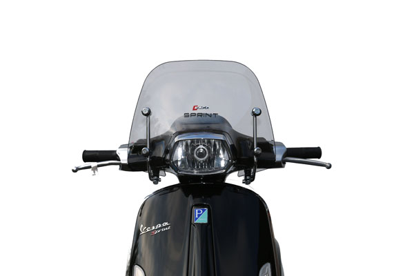 Windscherm Faco klein voor Vespa Sprint - duidelijk