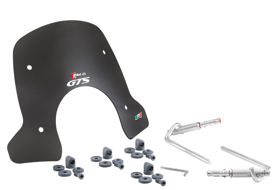 Voorruit halfhoog voor Vespa GTS/GTS Super/GT/GT L 125-300cc, getint
