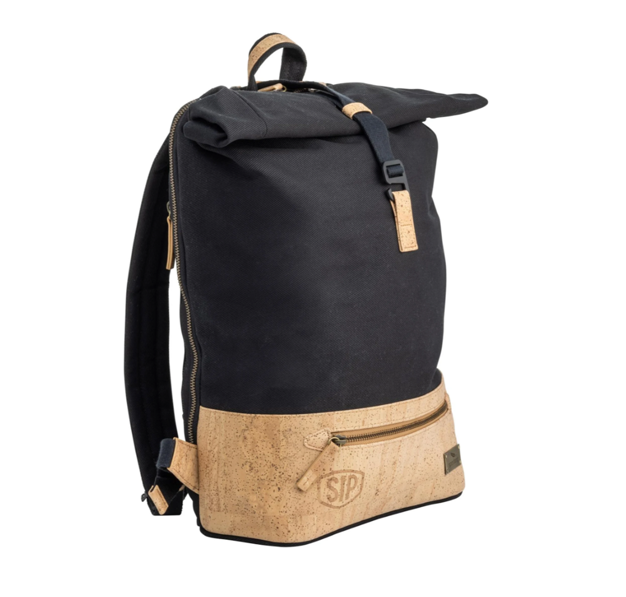 Rugzak Sperling VESPA-Rider Night "SIP Edition" - zwart/kurk
