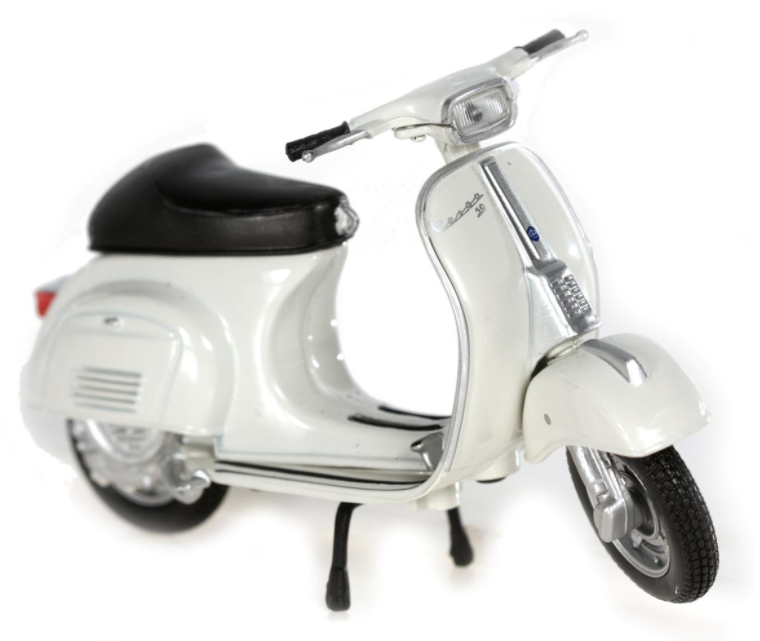 Model VESPA 50 Speciaal (1969), wit/grijs