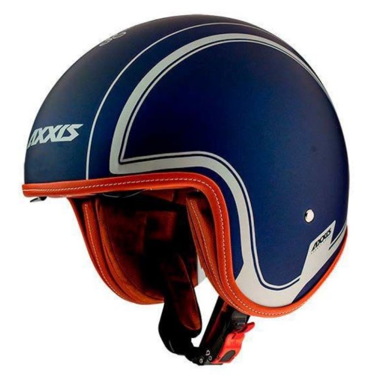Axxis Jet Helm, Hornet SV Royal, blauw mat