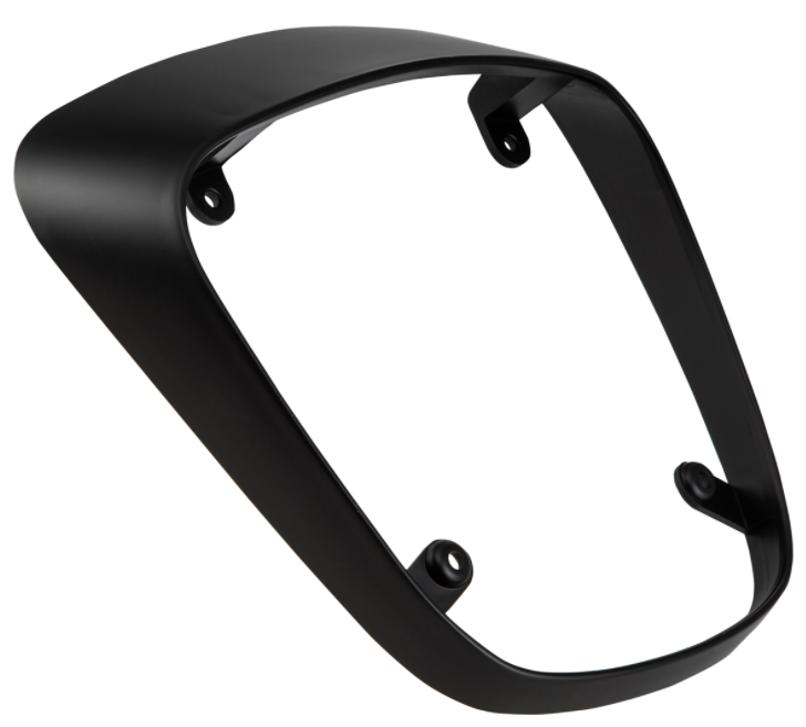 Frame-achterlicht voor Vespa Primavera/Sprint 50-150cc ('18-), zwart mat