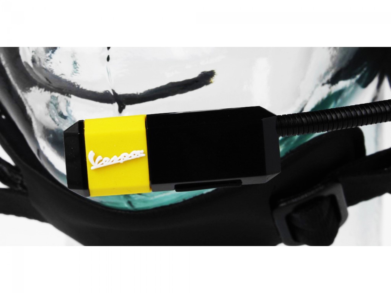 Vespa Jet Helm Vizier 3.0 Bluetooth zwart