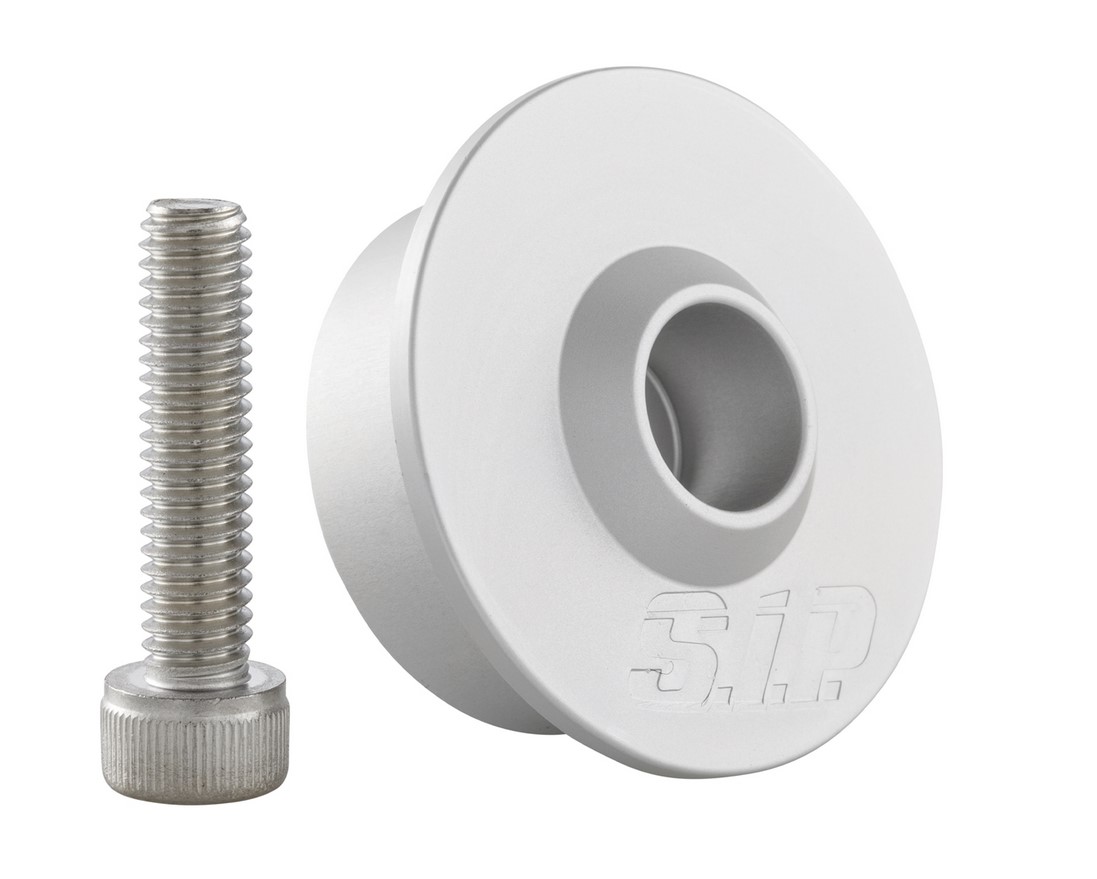 Montageset voor spiegels aan het stuur zonder stuurgewichten, MK II, zilver