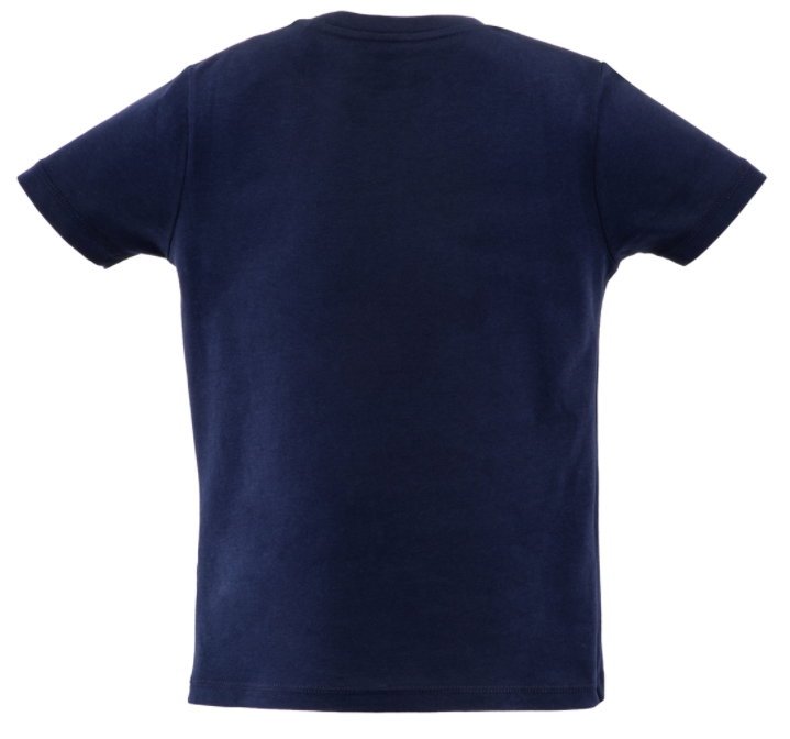 Kinder-T-shirt "Flyin high", donkerblauw