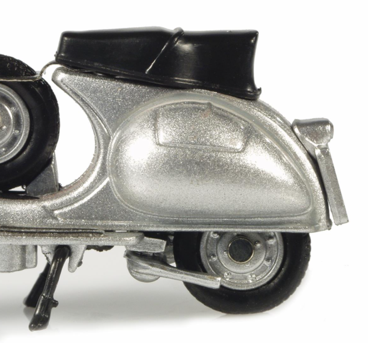 Model Vespa 150GS (1955), zilver