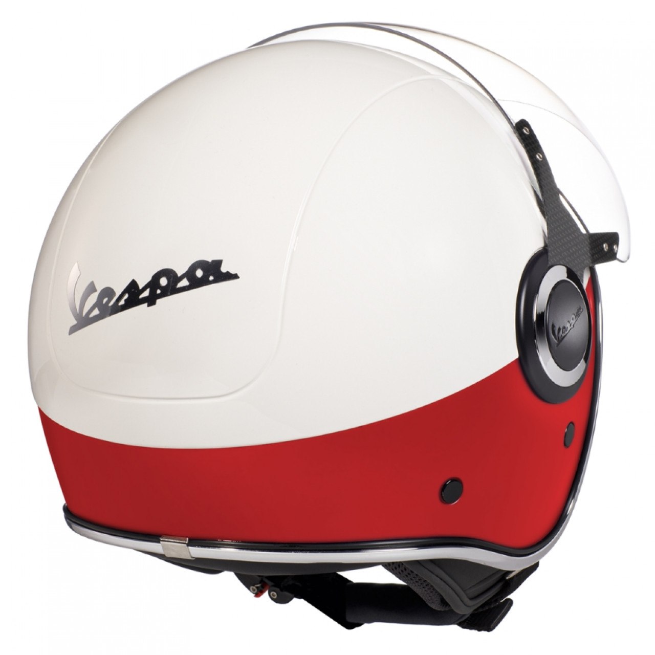 Vespa VJ helm wit / rood