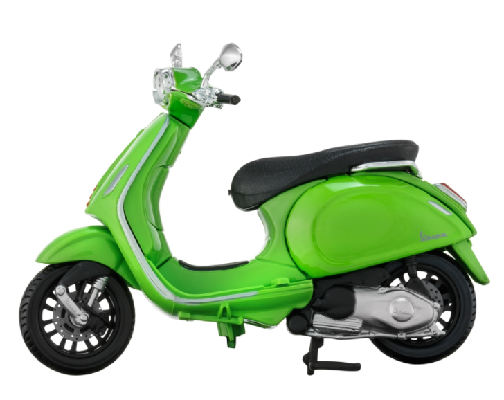Model Vespa GTS 300, lichtgroen